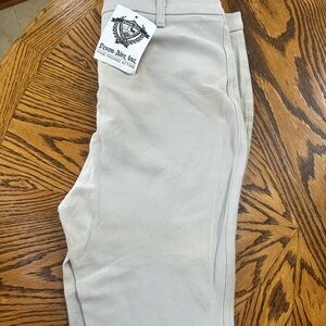 Devon-Aire Mens Light Gray Riding Pants